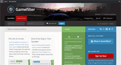 Desktop Screenshot of gamefilter.net