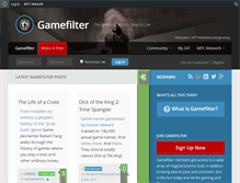 Tablet Screenshot of gamefilter.net